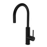 Parisi Envy II Kitchen Mixer with Round Spout - Matt Black